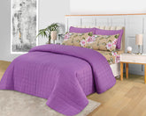 LUXURY QUILTED COMFORTER SET - 6PC